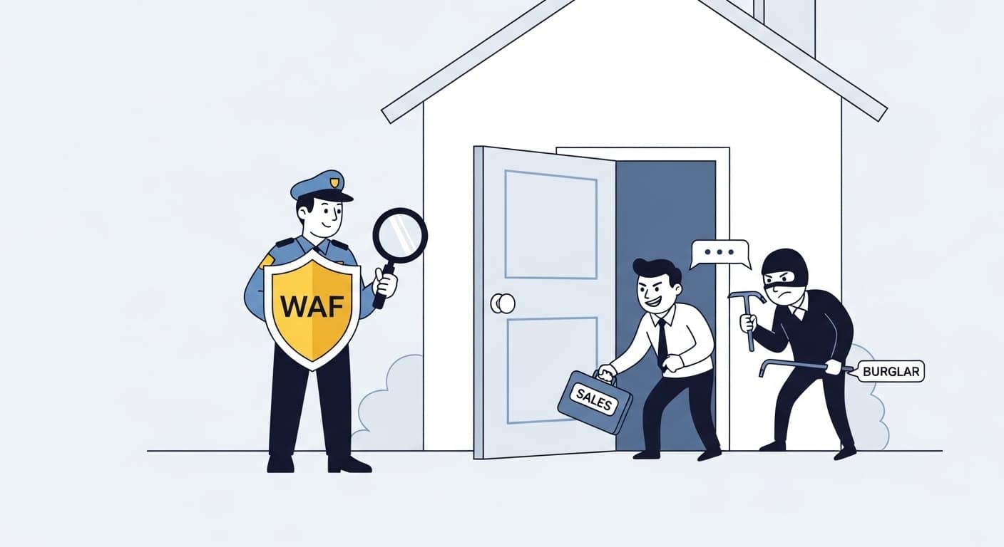 WAFはサイトの侵入者を見張る