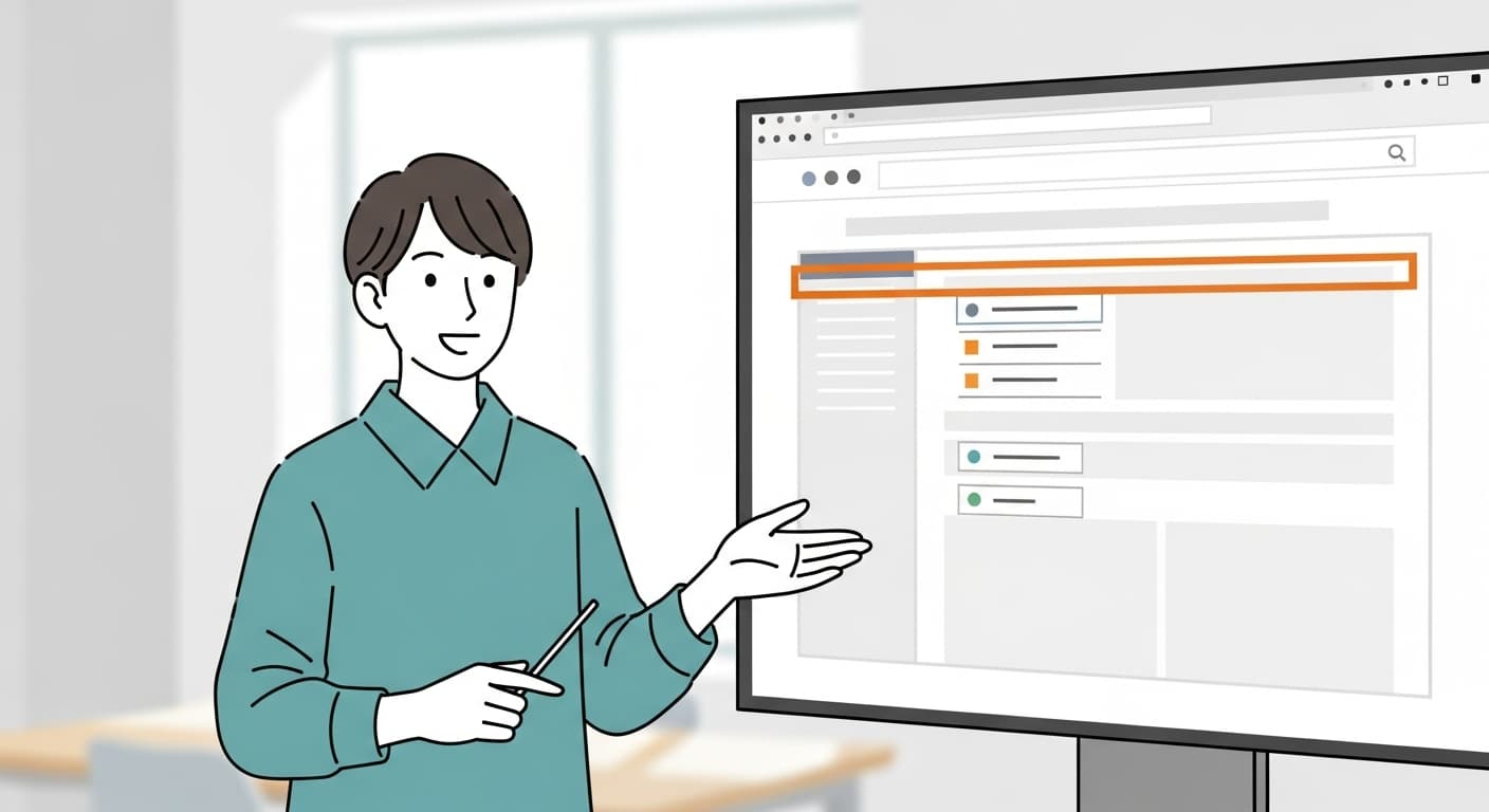 作り方を教える人