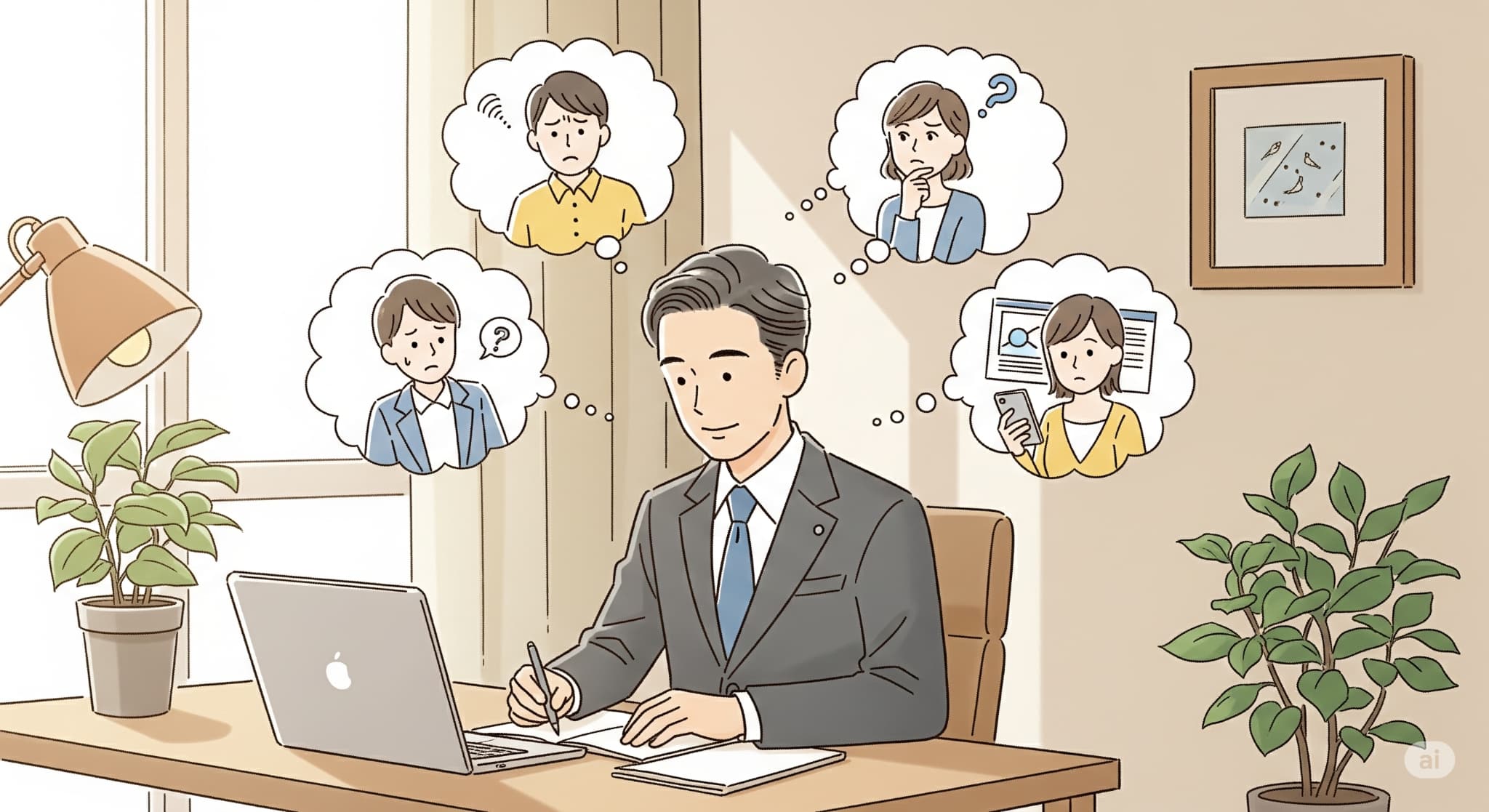 悩みからコンテンツを考える