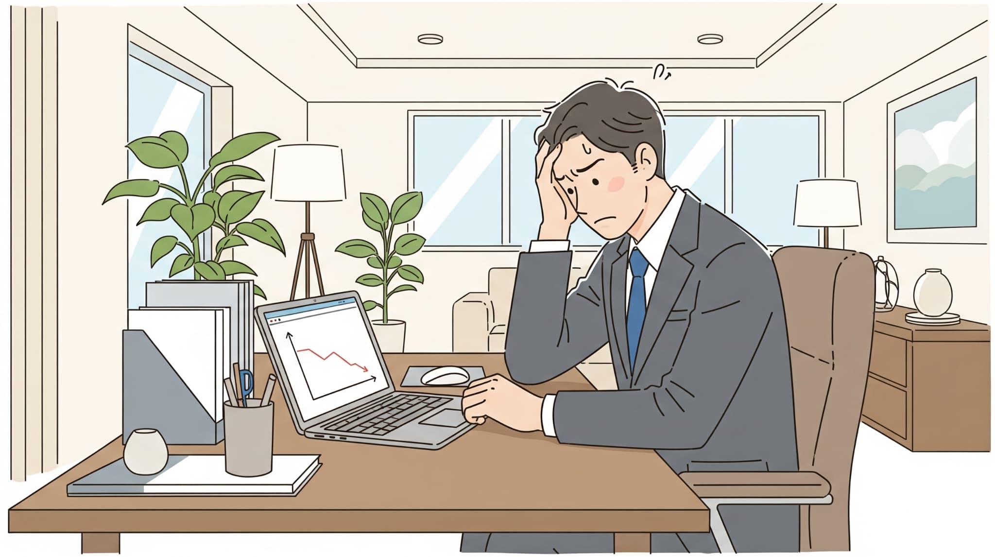アクセスが増えなくて頭を抱える人
