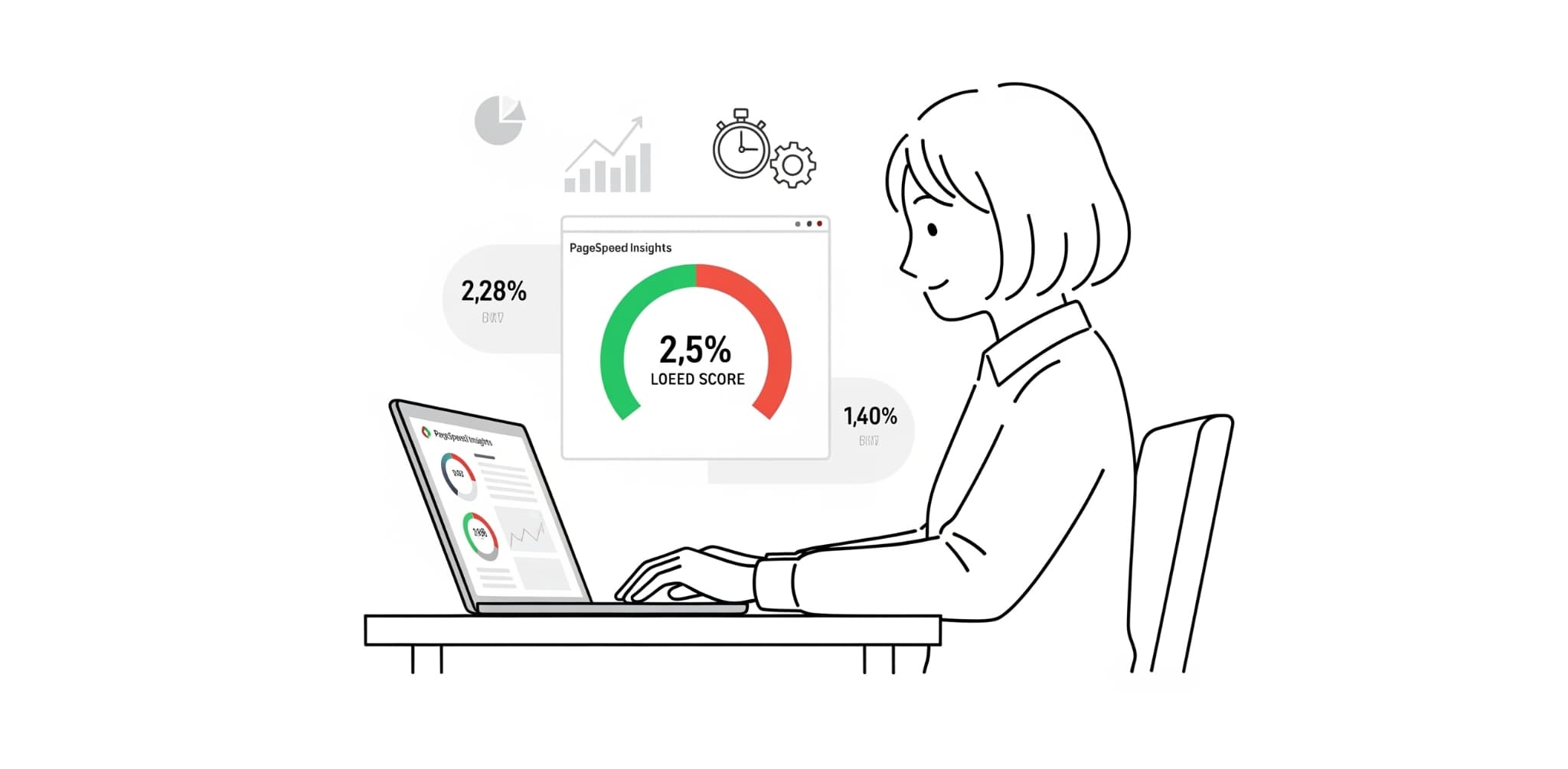 PageSpeed Insightsでスコアを確認する