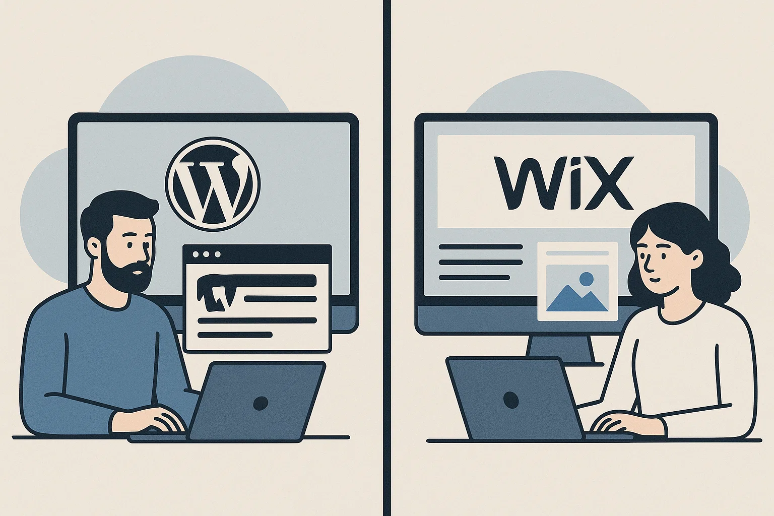 WordPressとWIXの違い
